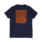 Detroit Retro Pitching Department V-Neck Tee