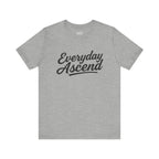 Everyday Ascend - Motivational Shirt, Signature Black Script Tee