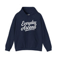 Signature White Script Hoodie
