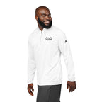 Adidas Ascend Black Script Quarter Zip Pullover