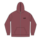 Everyday Ascend Embroidered Black Script Zip Fleece Hoodie