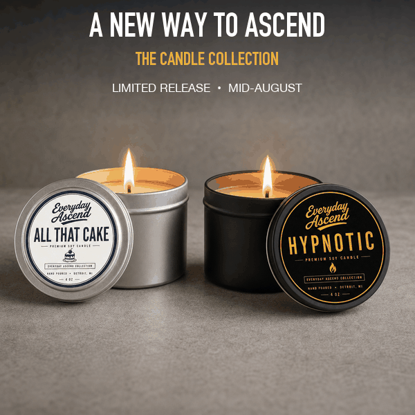 Everyday Ascend Candle Collection — Premium Soy Candle, 4 oz