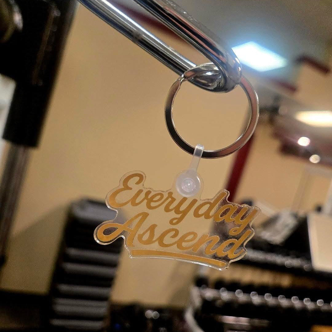 Company Logo Die Cut Acrylic Keychain