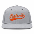 Detroit Vintage Script Flexfit Flat Bill Hat