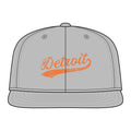 Detroit Vintage Flatbill Flexfit Hat