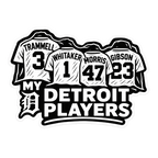 My Detroit Players Detroit Sports Sticker by Everyday Ascend