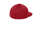 Black Classic Script Flatbill Flexfit Hat