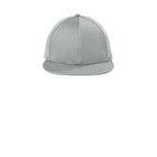 Black Classic Script Flatbill Flexfit Hat