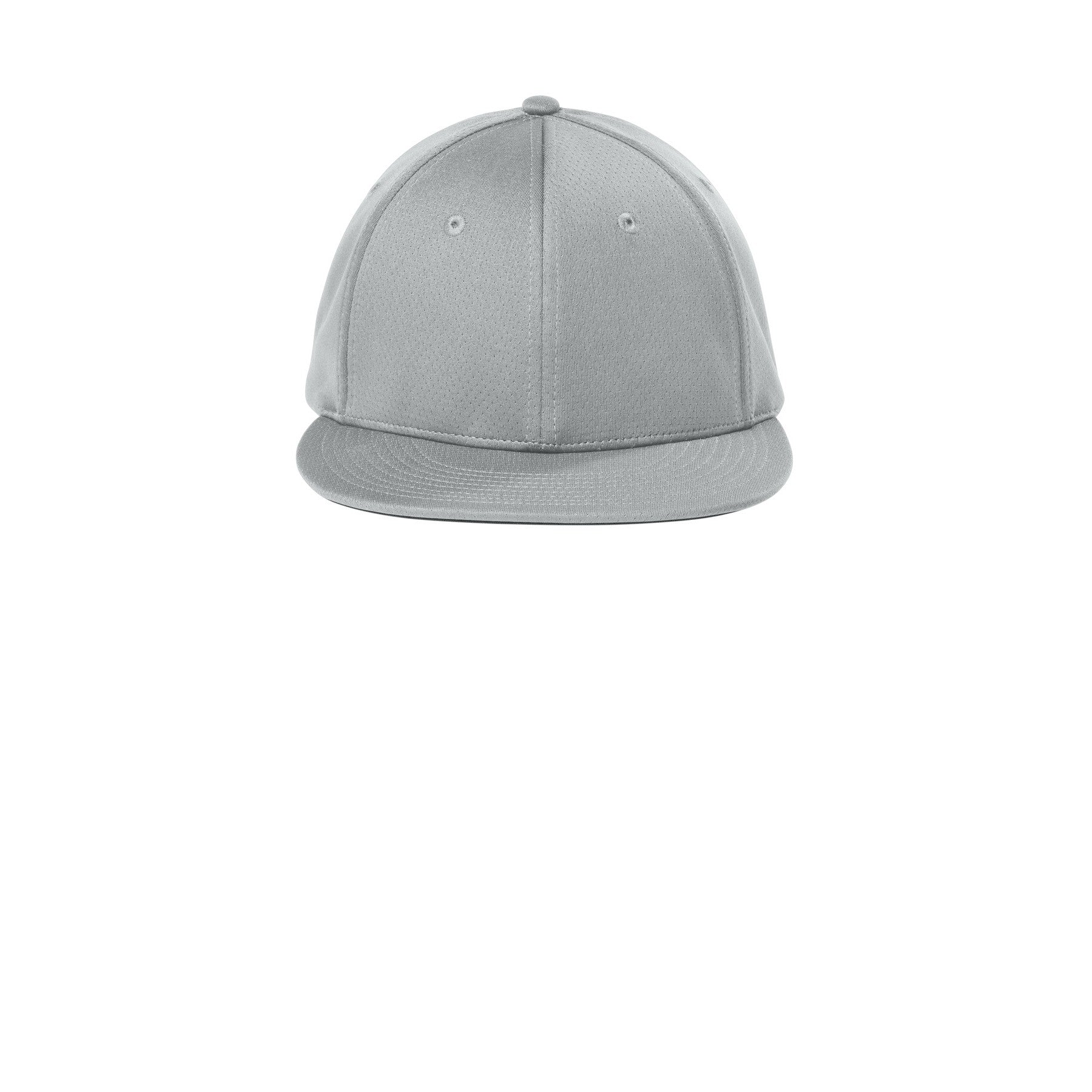 Black Classic Script Flatbill Flexfit Hat