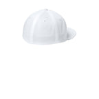 Black Classic Script Flatbill Flexfit Hat