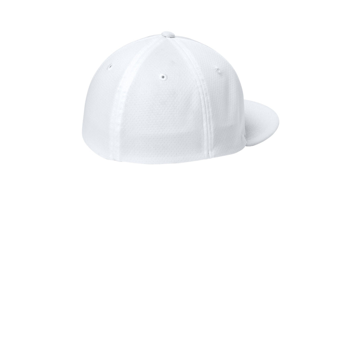 Black Classic Script Flatbill Flexfit Hat