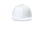 Black Classic Script Flatbill Flexfit Hat