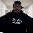 Signature White Script Hoodie