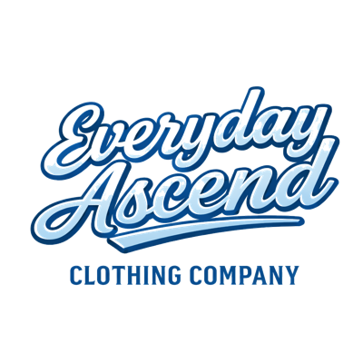 Light Blue Everyday Ascend Clothing Company Sticker