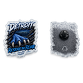 Detroit "Restore The Roar" Acrylic Pin