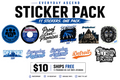 Everyday Ascend 11 Piece Detroit and Mindset Sticker Pack